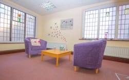 Counselling room at Luton All Womens Centre